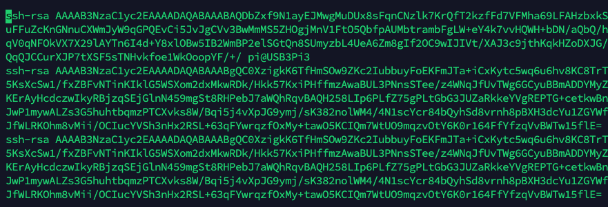 ssh-rsa